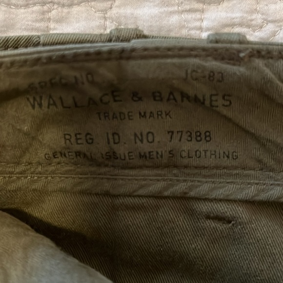 Wallace and Barnes Selvedge Officer Chino - Picture 3 of 9